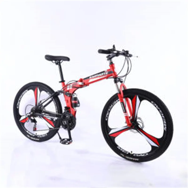 
China bike factory hot sale carbon steel/aluminum alloy frame 26/27.5 inch folding bikes large stock 