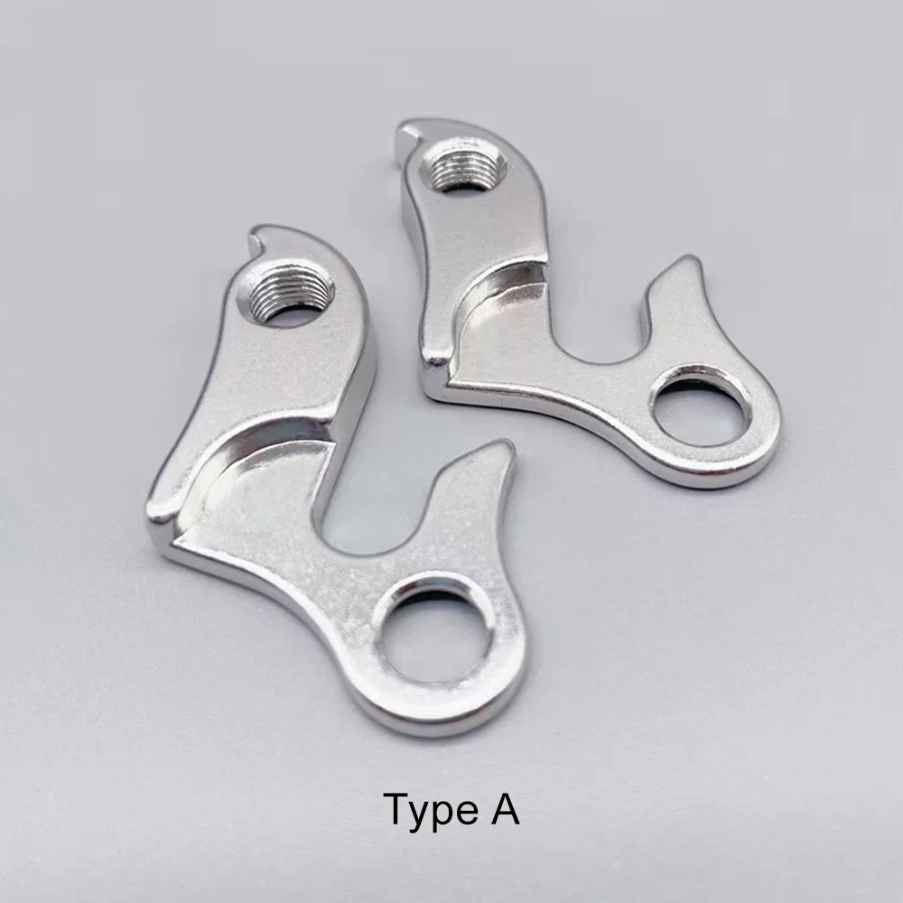 Bicycle Frame Tail Hook Aluminium Alloy Bike Rear Derailleur Hanger Dropout Lug Pull Hook with Screw Mountain bike parts
