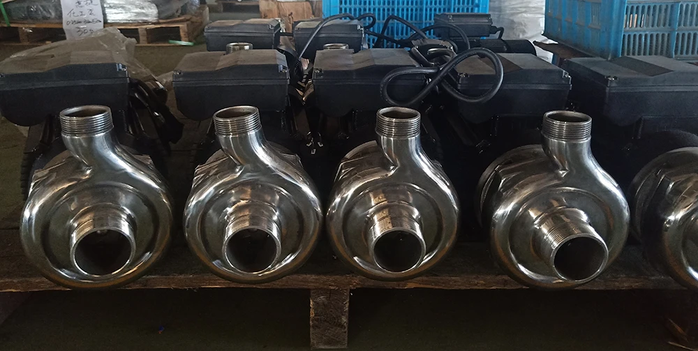 WBS Cast Iron Self-Priming Motor Pump Centrifugal for Domestic Water Powered by Stainless Steel