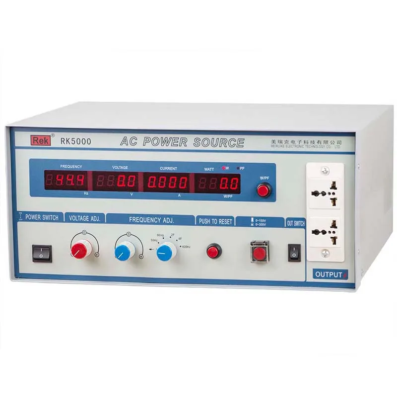 RK5000 500VA AC Variable frequency Power Source Inverters with Overcurrent,over temperature,overload,short circuit Protective