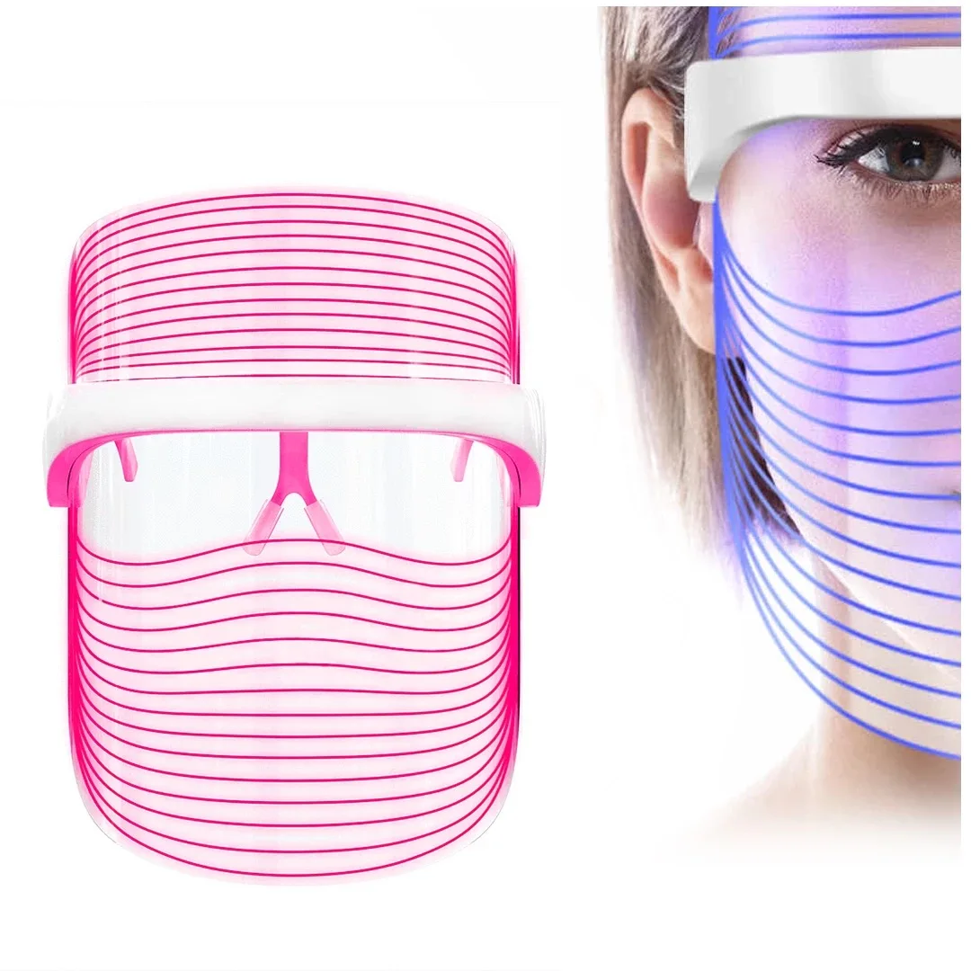 Anti-aging Therapy Face Mask 3 Color Facial Mask Led Light Shield Mask