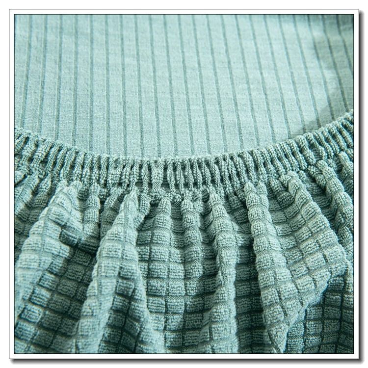 Waterproof Waffle Yeames Chair Slipcover Shell Shape Chair Cover hot Sale Design for home office