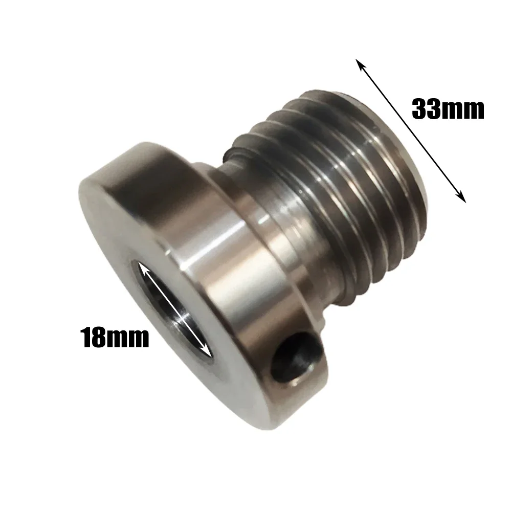 Lathe Chuck Adapter Thread Spindle Reducing Sleeve Wood Turning Woodworking Power Tools