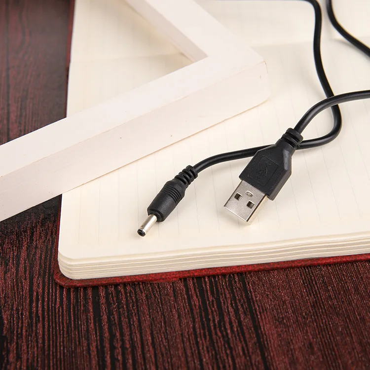 Factory wholesale short cheap 35cm 50cm 1M USB to 3.5 DC power line Charger Cable customization DC 3.5 only charging cord