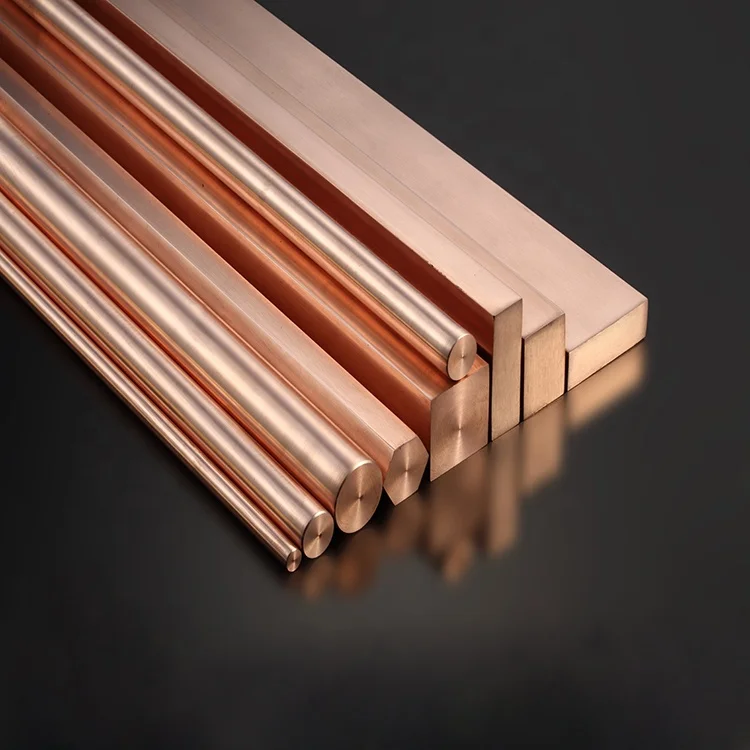Boway Alloy Customized C18200 Cucr Chromium 3-3.6m Copper Bar Cucr1zr For Welding Machine Electrodes