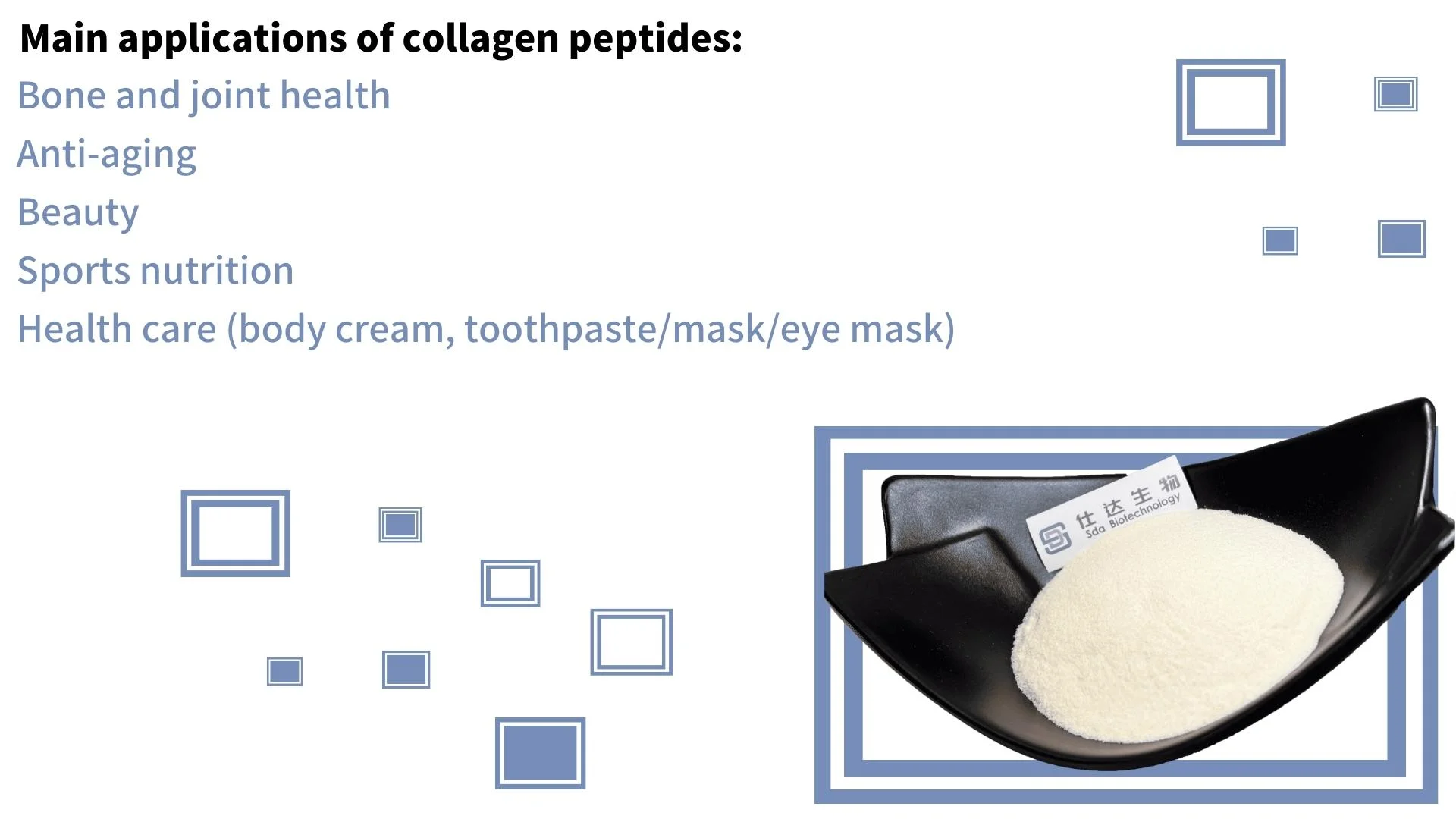 Premium Collagen Peptides for Skin Joint and Bone Health Deep Sea Fish Collagen Peptide Supplier