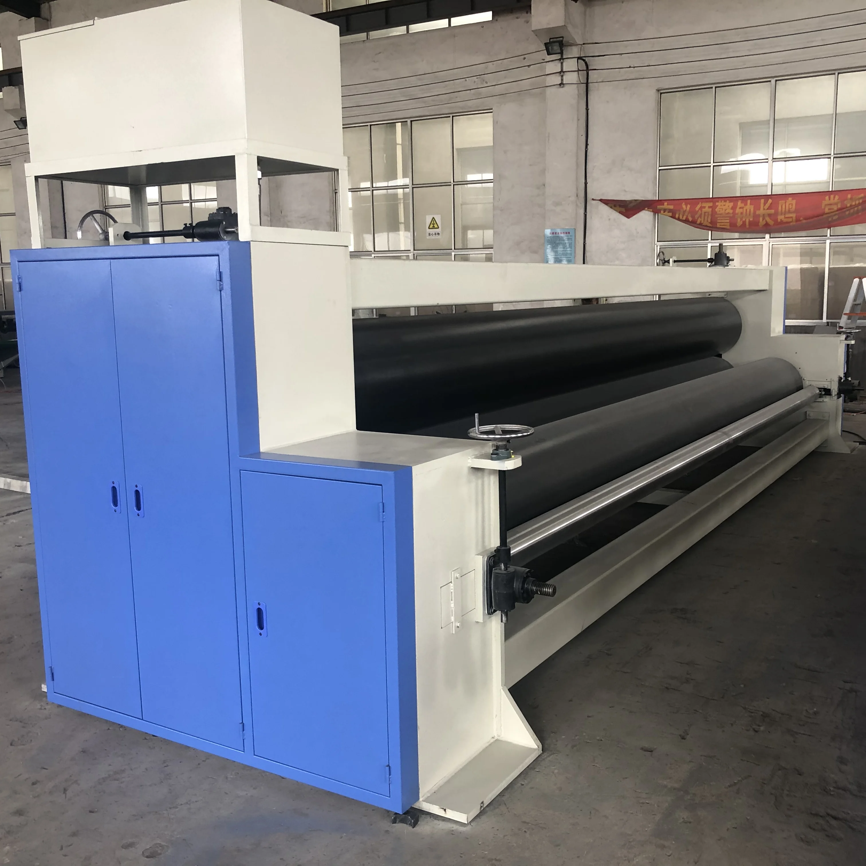 China Nonwoven Polyester And Polypropylene Fiber Geotextile Felt Making Machine Production Line