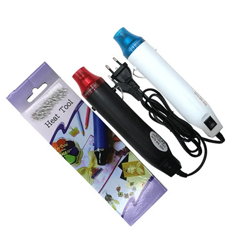 DIY Электрический Мягкий керамический пистолет горячего воздуха 110 В 220 в 230 В вилка для ЕС и США 300 Вт ручной тепловой пистолет