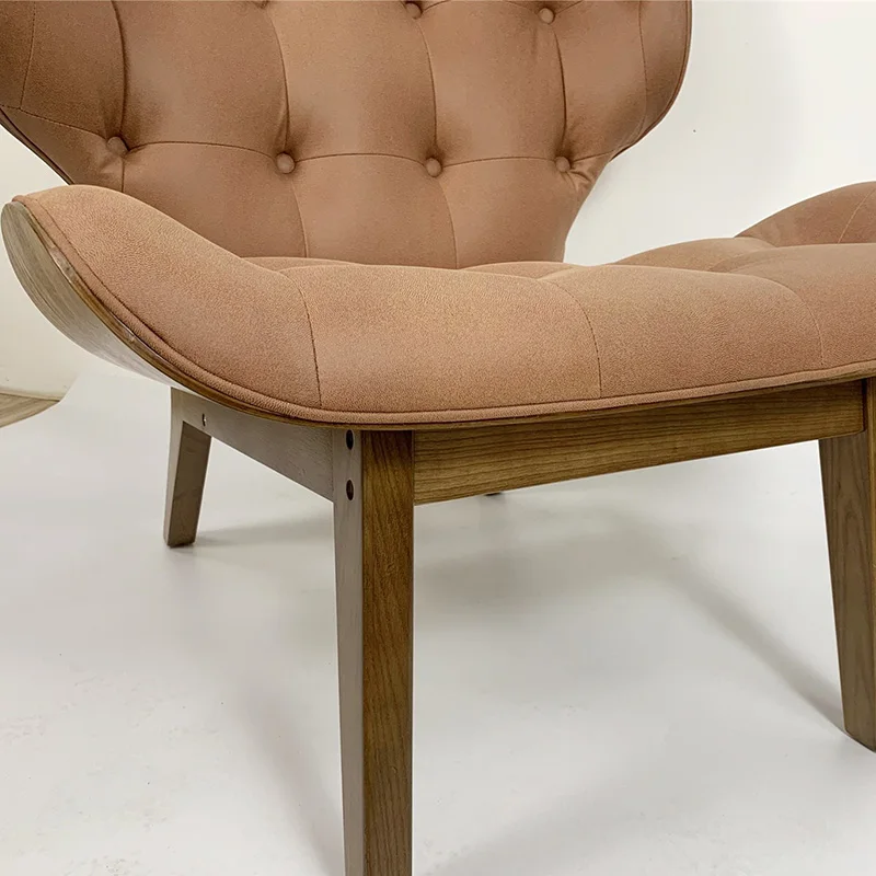 Cheap danish designer chaises accent lounge chairs living room fauteuil de salon sofa chair bentwood upholstered mammoth chair
