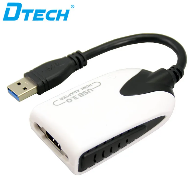 Сетевая ТВ 1920*1080 USB 3 0 к HD конвертер hdmi vga адаптер