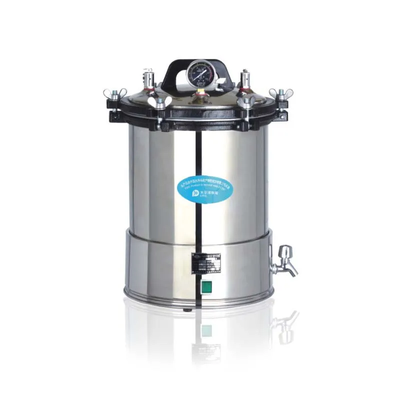 Medik Screw Locked 18 Liter To 30 Liter Steam Autoclave With Timer Jacket For Food Sterilizer