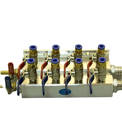 Custom High Quality Shunt Cooling Conveyor Water Cooled Exhaust Manifold Three Valve 4 Way Shower Roof Diverter