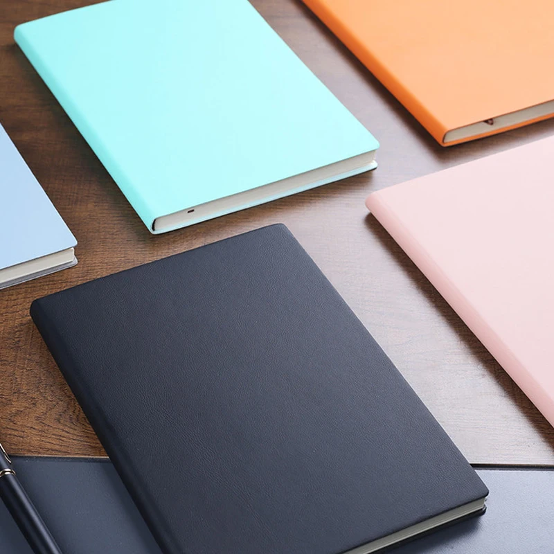 JPS ODM Caderno Inteligente Notebooks Customizable Logo Stone Paper Business Pu Leather Hardcover Notebook