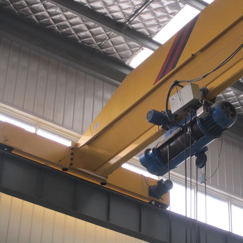  Best Quality China Manufacturer Clamshell Overhead Traveling Crane Bouble Beam 10Tn
