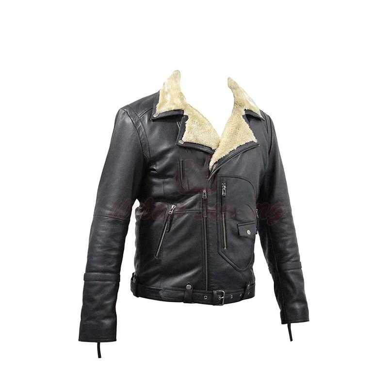 New Arrival High quality wholesale waterproof men veste en cuir homme jacke Leather jacket