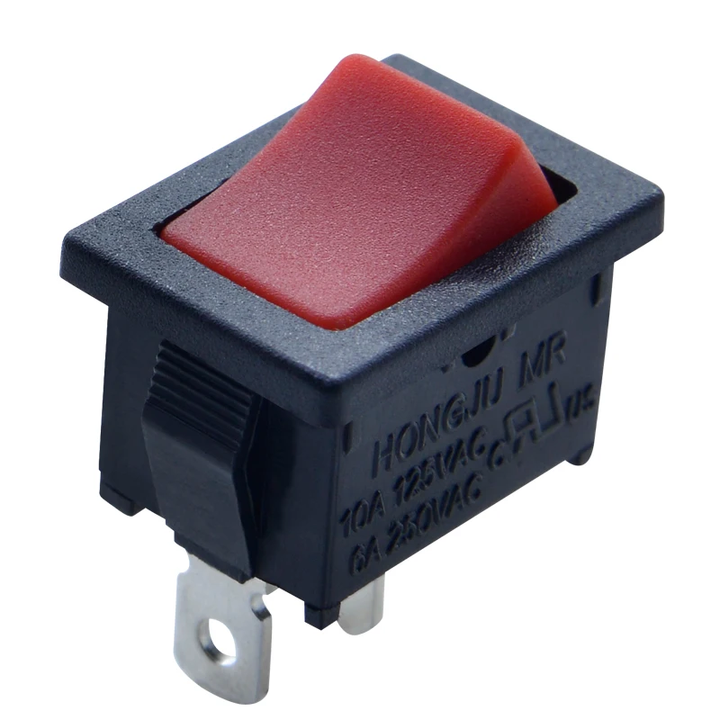 HONGJU SPST 21X15mm Rocker Switch T85 MR