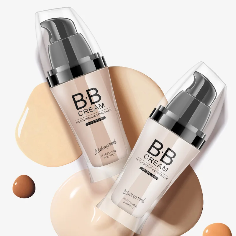 Face Make Up Waterproof Long Lasting BB Makeup Liquid Foundation Cream BB Cream