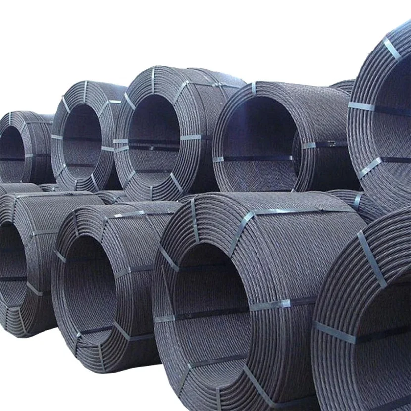 Hot sale low relaxation 15.24mm PC Strand ASTM A416 Prestressed Concrete Strand