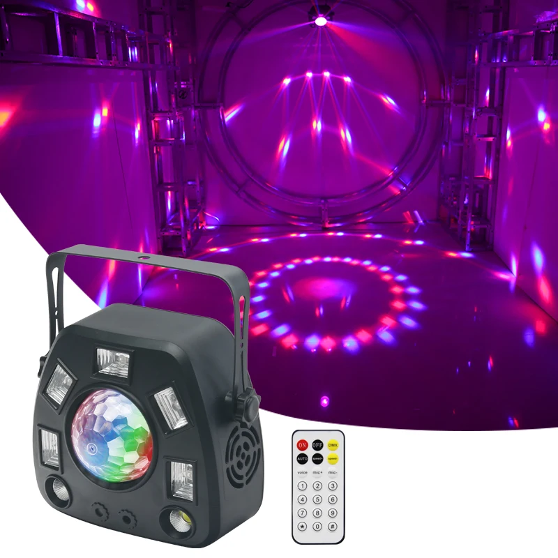 New magic ball strobe flash effect nightclub DMX 512 mood magic lights led stage spot light dj stage lighting