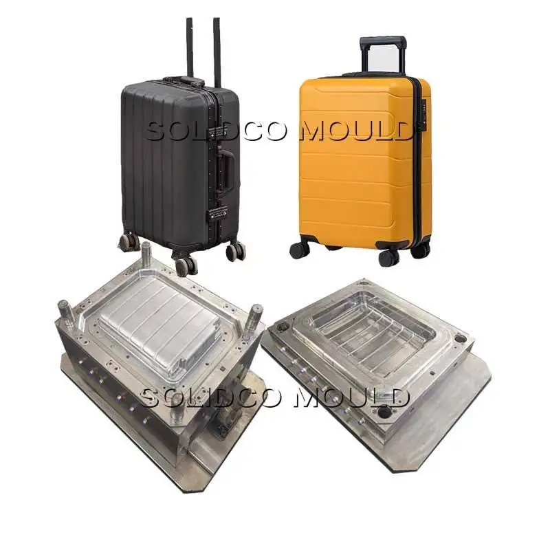 Professional Manufacturer Custom Plastic Suitcase Injection Mould Luggage Bag Mould