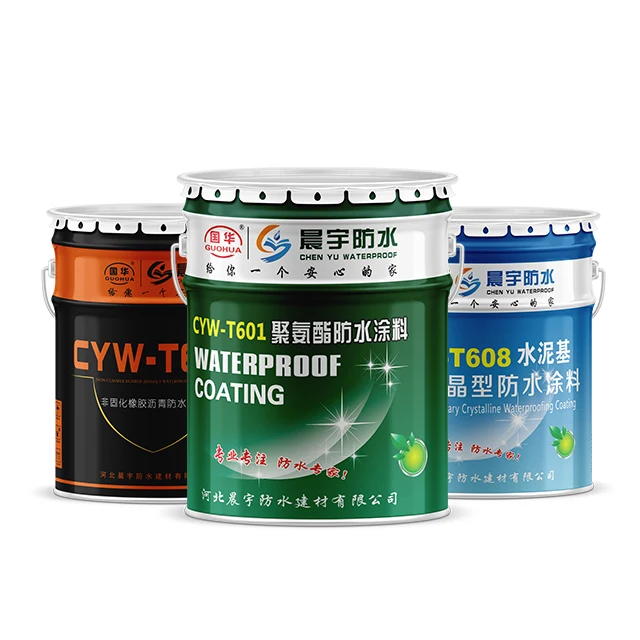 Liquid polyurethane waterproof coating for buildings