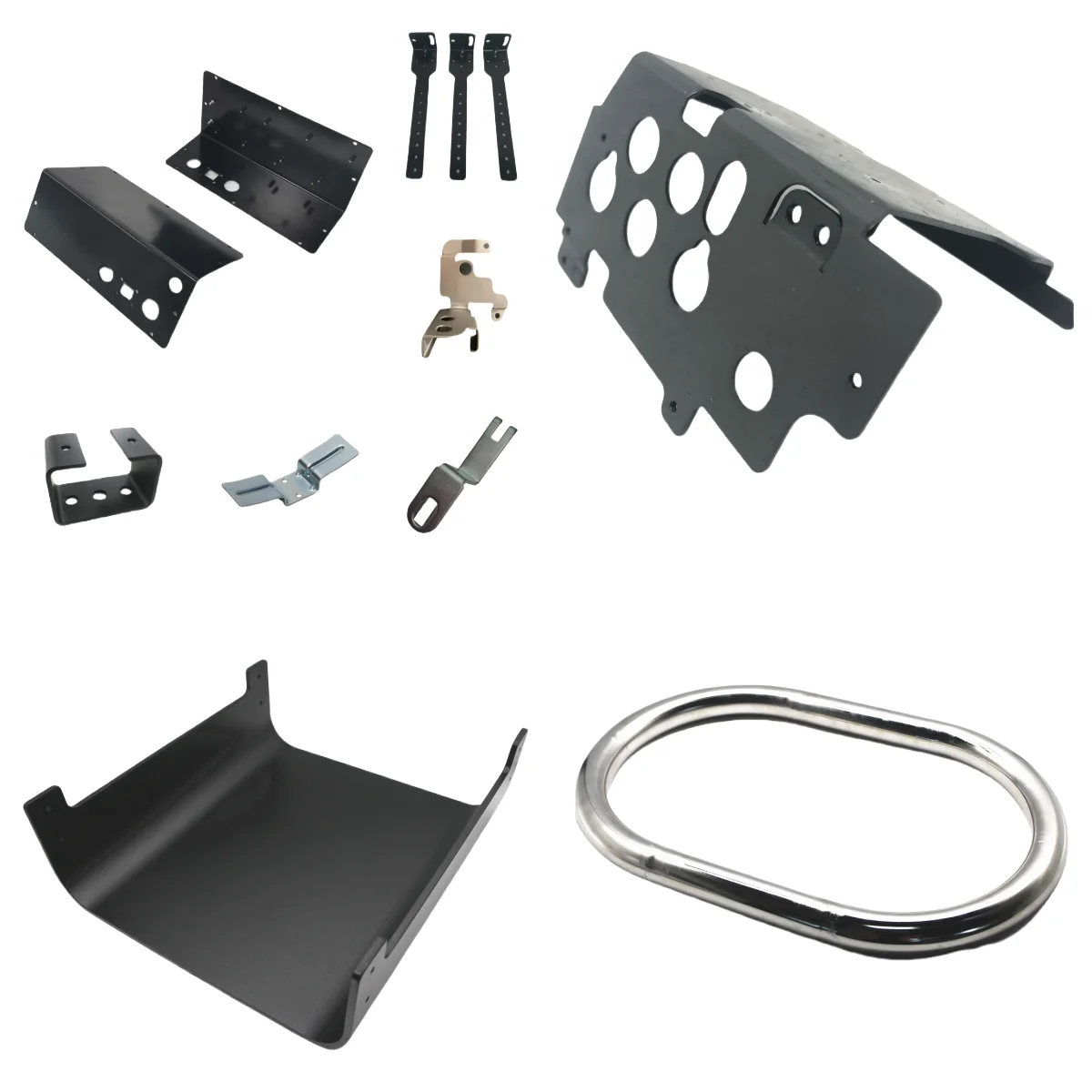 Custom aluminum sheet/steel CNC bending parts factory provides sheet metal processing bending services