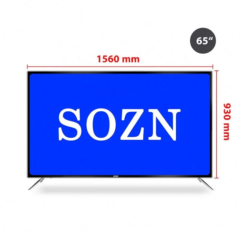 Brand new smart tv 4k uhd hd large screen television 4k smart tv 65 inch led