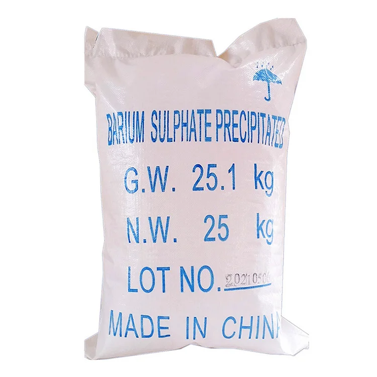 White powder precipitates barium sulfate