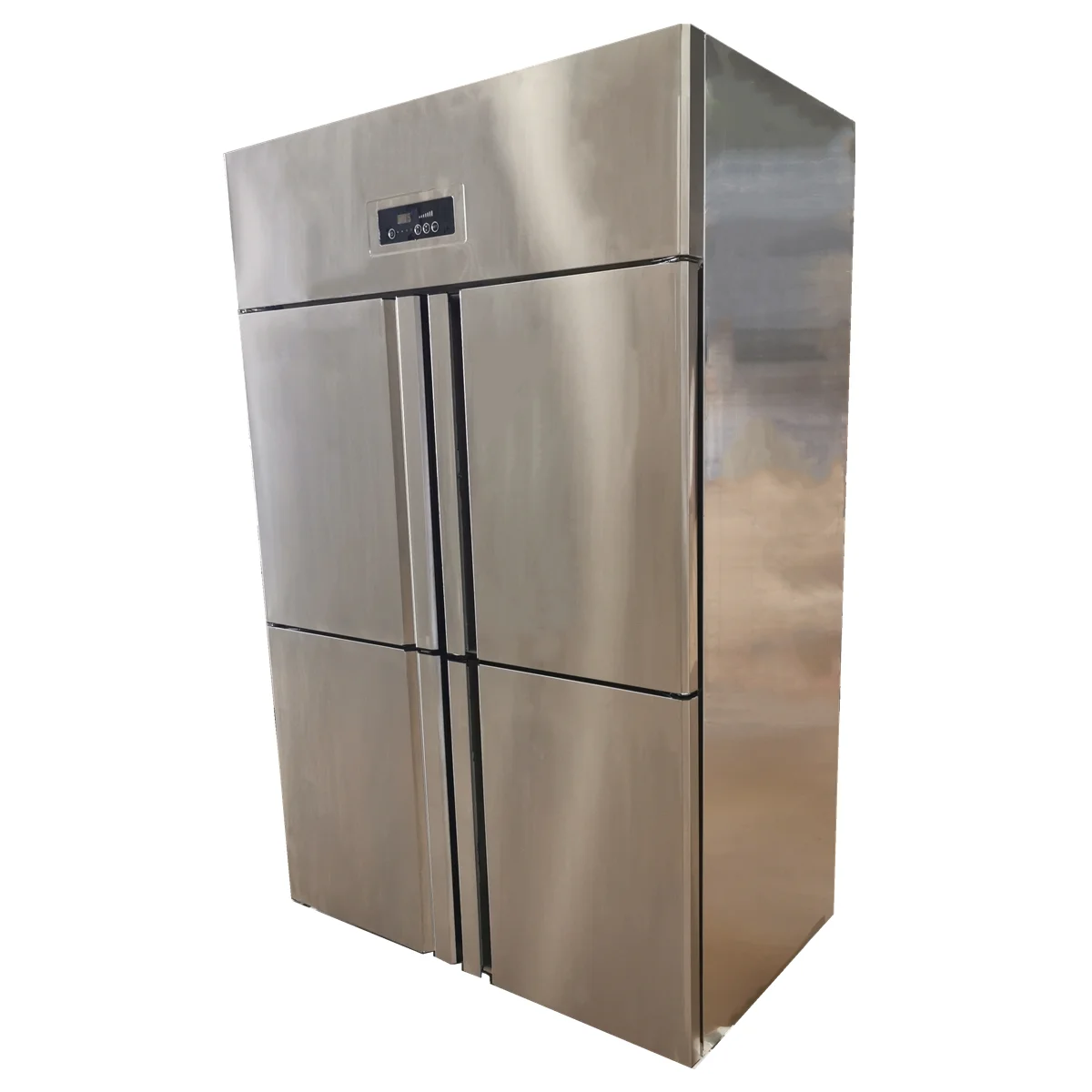commercial hotel industry upright refrigerator four doors fridge 4 door freezer stainless steel chiller price in hyderabad