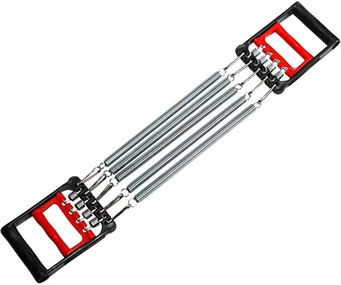 spring Tensioner Chest Expander Muscle Exerciser Adjustable Tension 5 Resistance Spring Arm Forcer for Men and Women