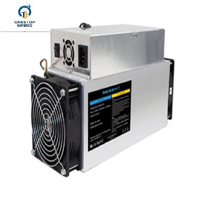 
Onestopmining In Stock Bitcoin Miner T2T T2TZ Innosilicon Second Hand T2T Used T2 17.2T 25t with PSU 