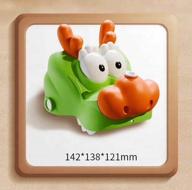 Outdoor summer hot selling cartoon dinosaur shark hand-held water gun kids beach battle kindergarten wholesale water gun toys