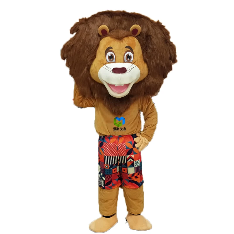 
factory direct sell customized lion mascot costume for adult 