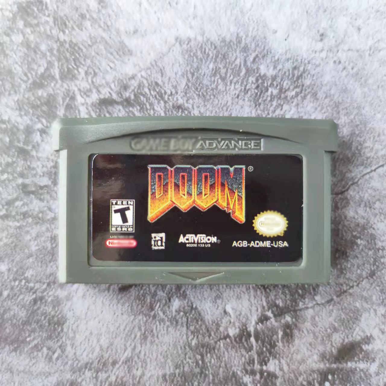 Hot selling Doom I 1 Doom II 2 GameBoy Advance for gba game cards 32 bit game cartridge