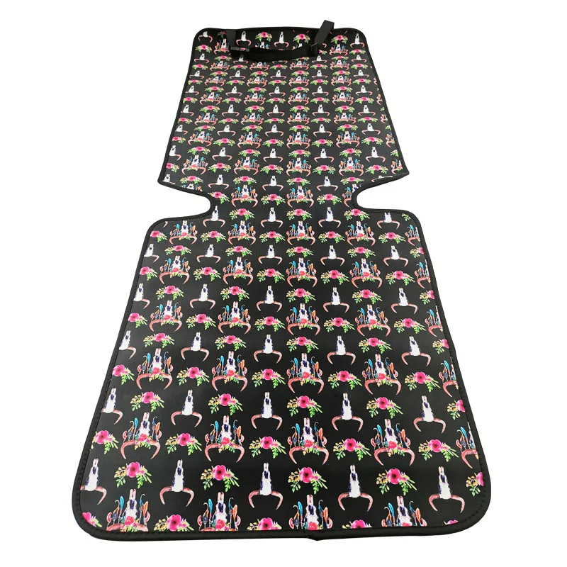 Custom design skid resistance neoprene car seat cover protector for sublimation