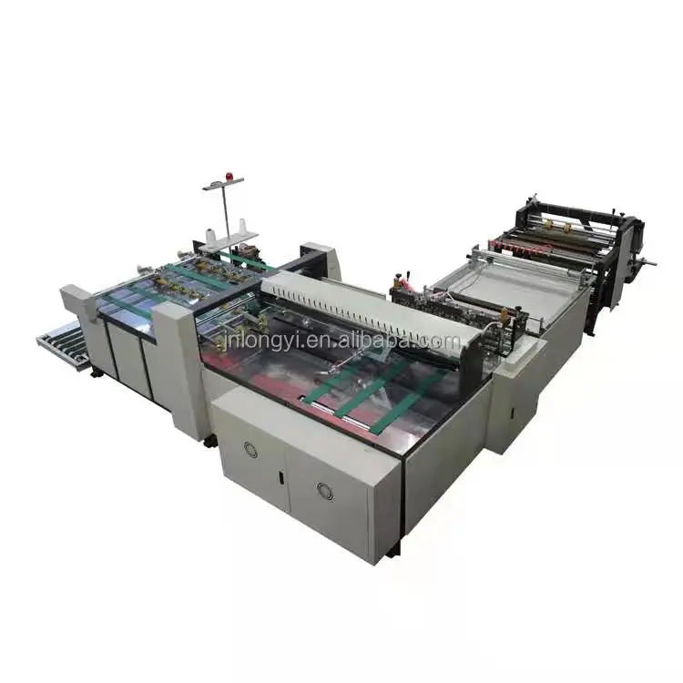 Multi-functional bag cutting and sewing machine polypropylene bag flour bag making machine