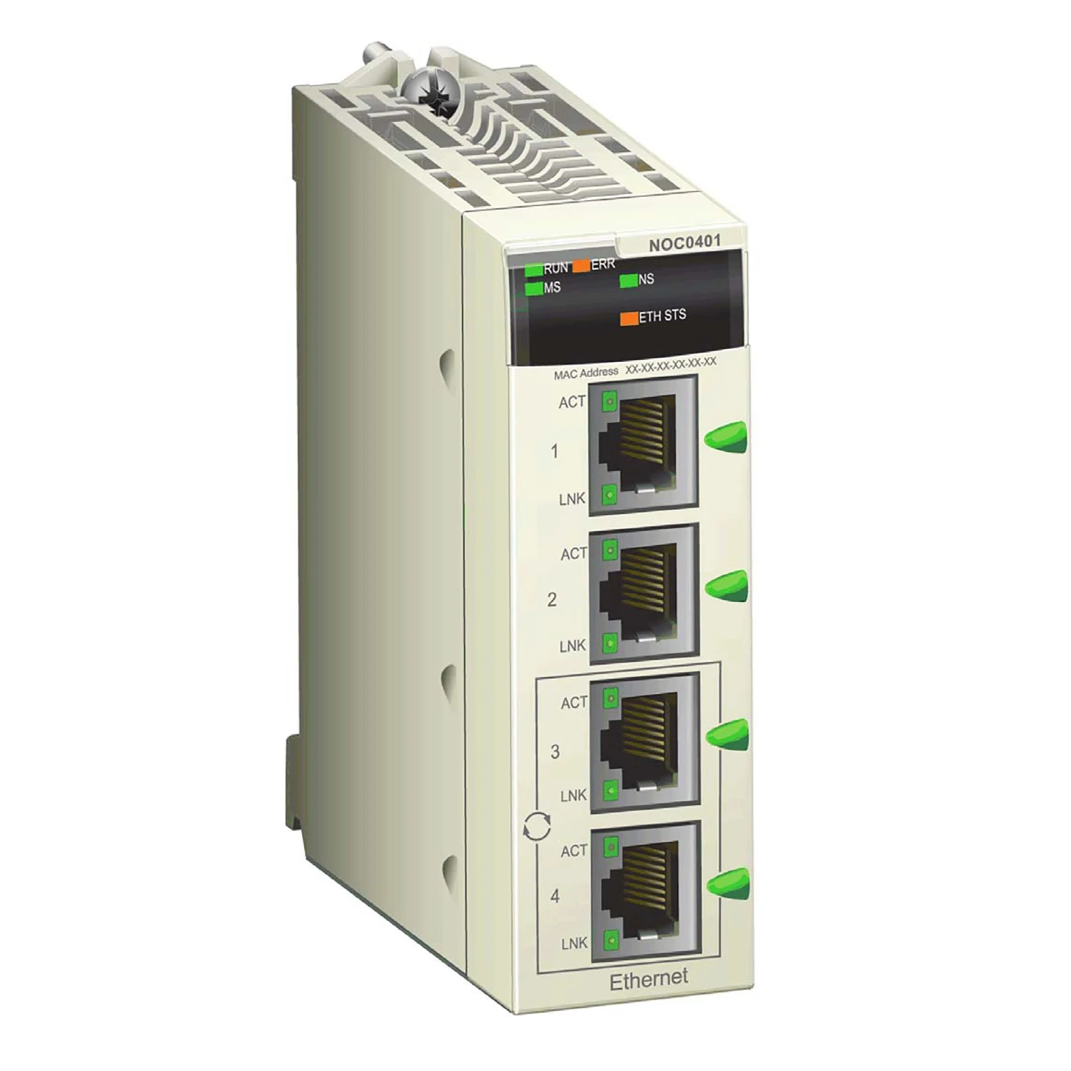 Новый сетевой модуль промышленного управления, модуль Modicon M340 BMXNOC0401 PLC для Schneider