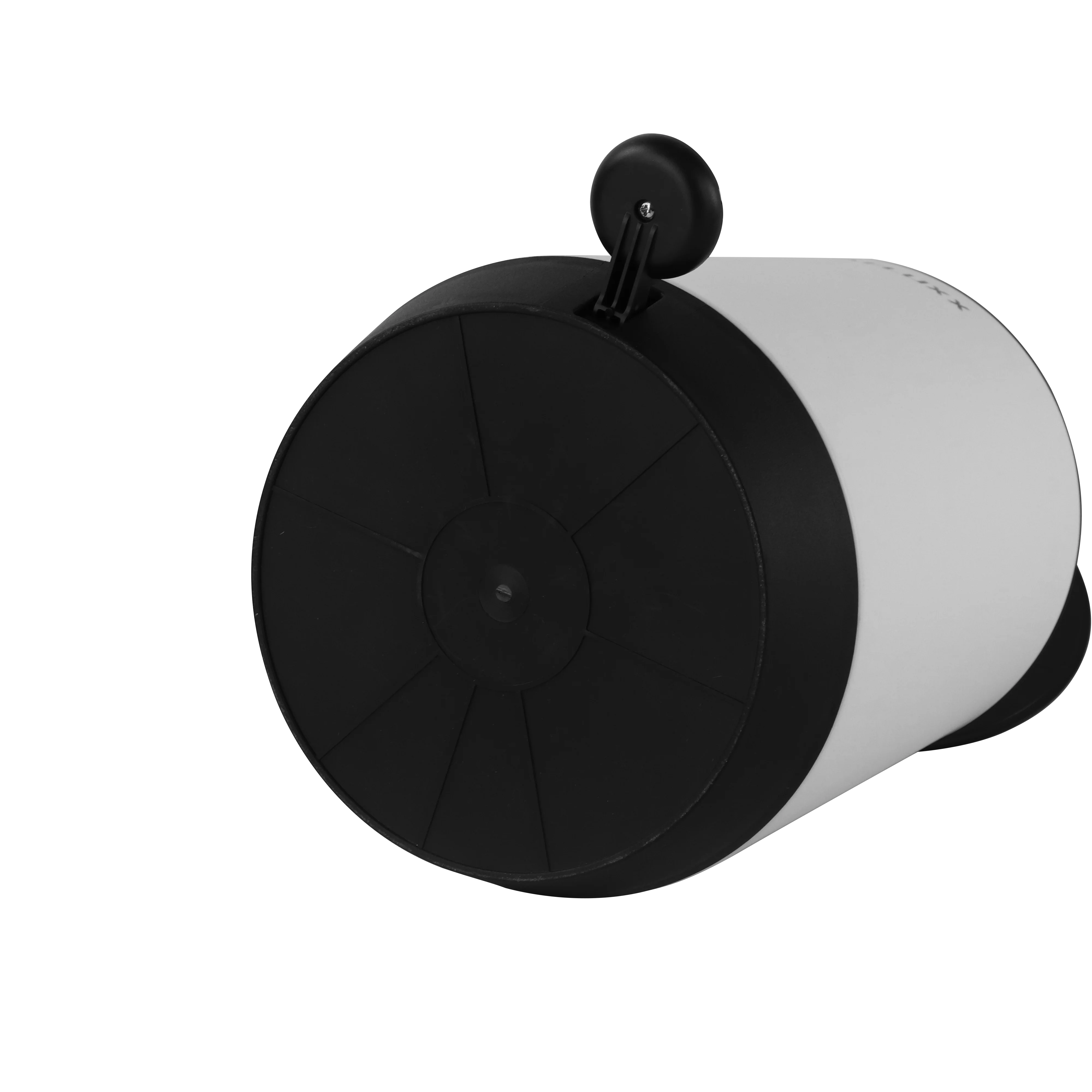 2024 Newly design coating bathroom stainless steel trash can round pedal bin with toilet brush