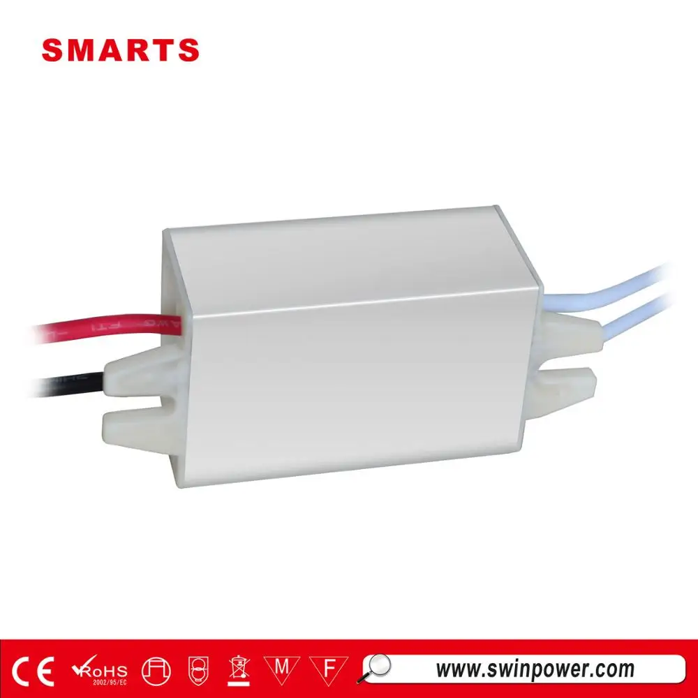 Hot sale IP67 waterproof mini 12v 12w led driver 7w