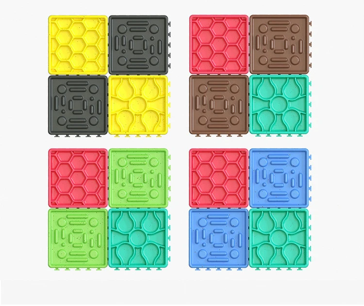 Interactive Dog Puzzle Slow Feed Mat Lick Pad Strong Suction Dog Licking Mat for Dog Training, Distracting, Bathing