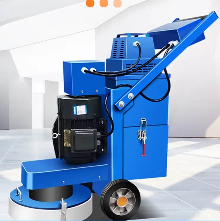 GEYU Walk Behind Floor Grinding Machine Marble Polisher Machine Electric Wet Dry Floor Grinding Machines