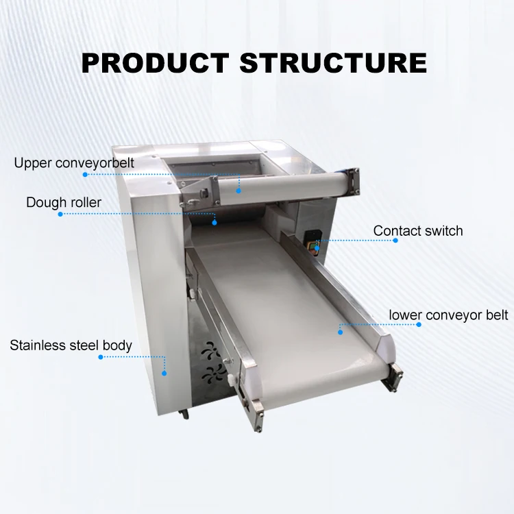 Factory Wholesale 20kg Dough Kneading Machine Sheeter Bakery Handmade Wood Board