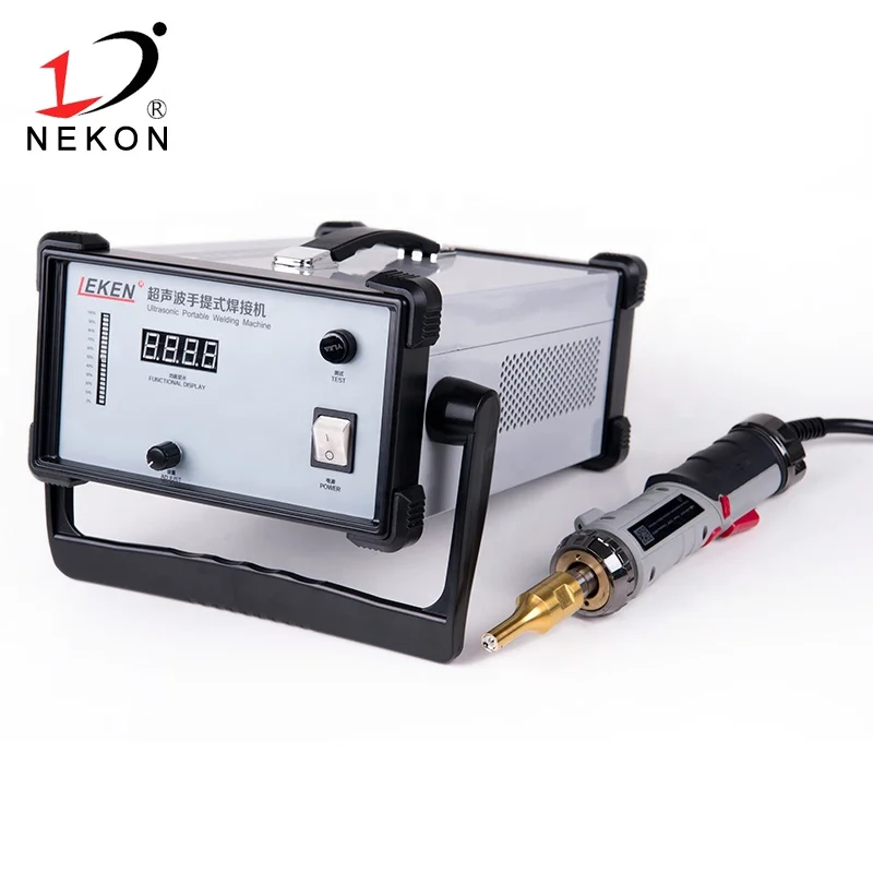 Plastic non woven fabric portable ultrasonic spot welding machine