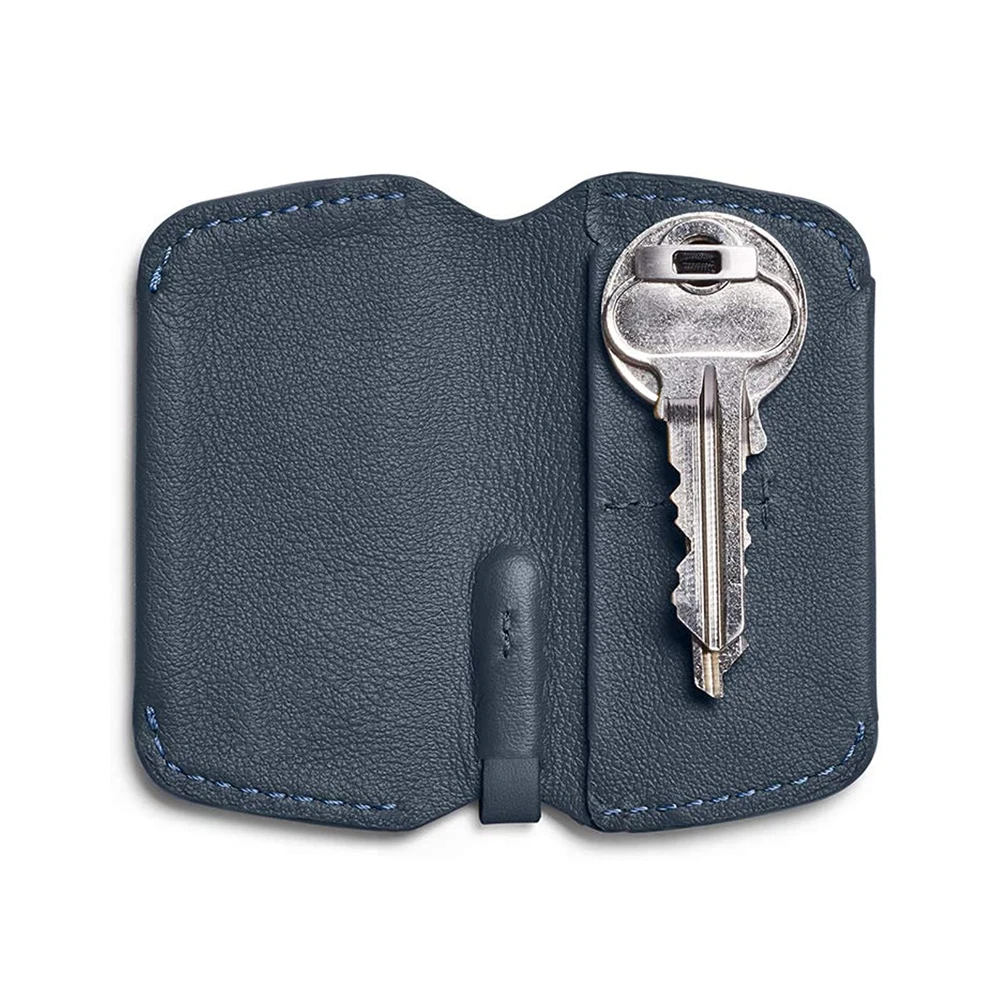 Wholesale Custom Logo High Quality Organizer Unisex Genuine Leather Key Chain Car Key Holder Cover