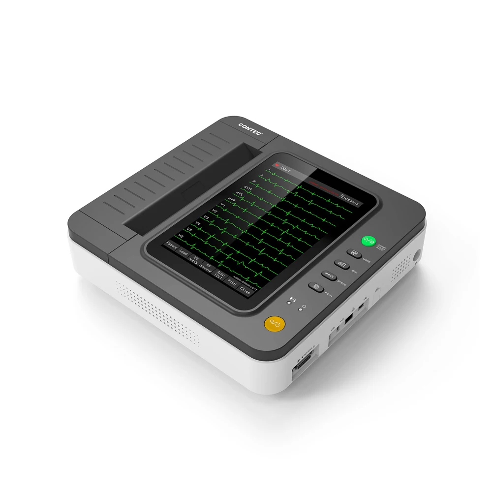 CONTEC E12 монитор ЭКГ электрокардиограф портативный экг 12-канальный