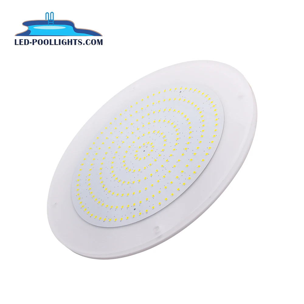 Underwater Swimming Pool Light IP68 Resin Filled Slim Flat 42w  RGB Wifi Under Water LED Piscina Lamp