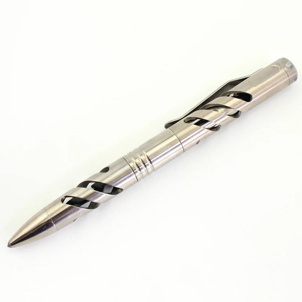 High Quality Creative Multi-function Tool Titanium Alloy Tactical Pen Self Defense Pen