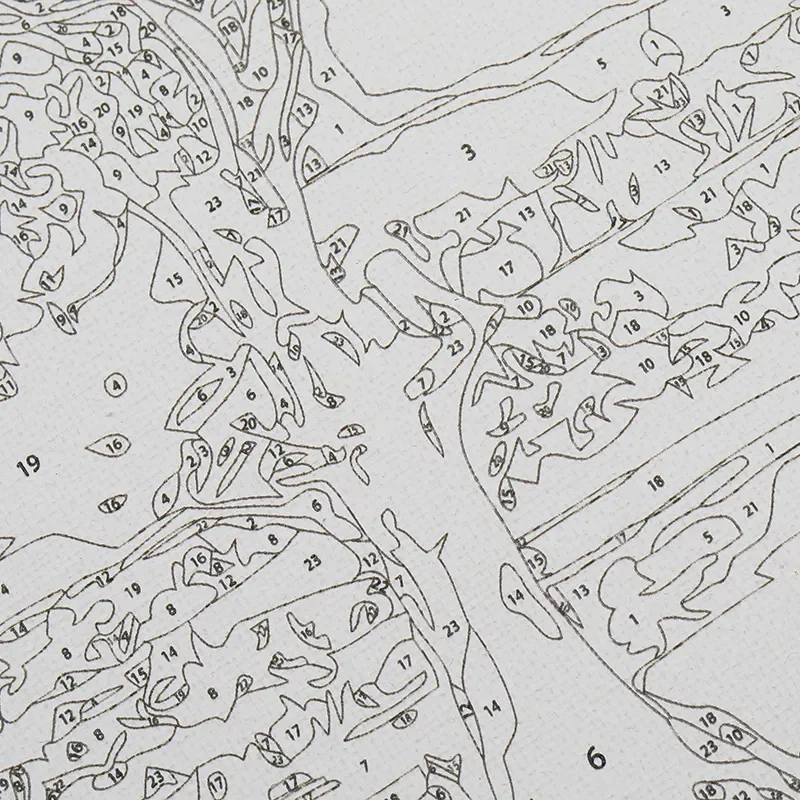 Пользовательские холст цифровой печати холст рулоны для живописи широкий