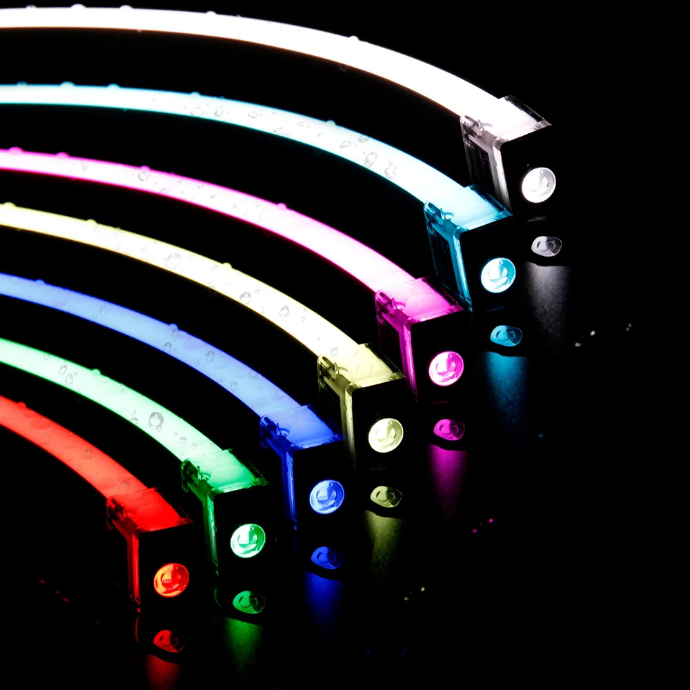 10*20 мм светодиодная неоновая световая веревка 9,6 Вт 24 В 010020 сверхдлинная неоновая трубка с боковым изгибом 20 метров Водонепроницаемая ip67 уличная неоновая лампа