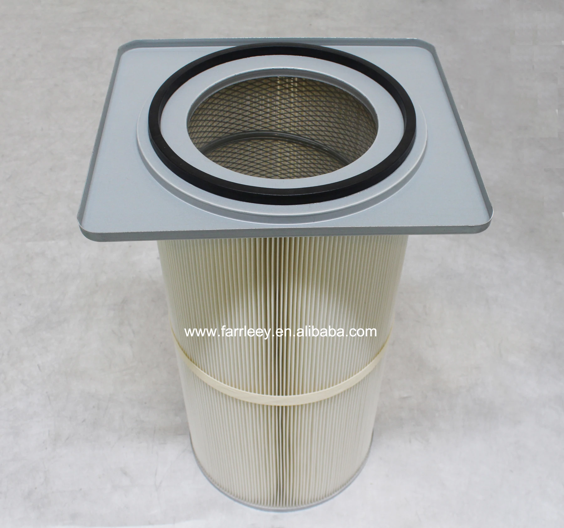 Size 406*362*600mm Square Top  Anti-static Polyester Filter Cartridge